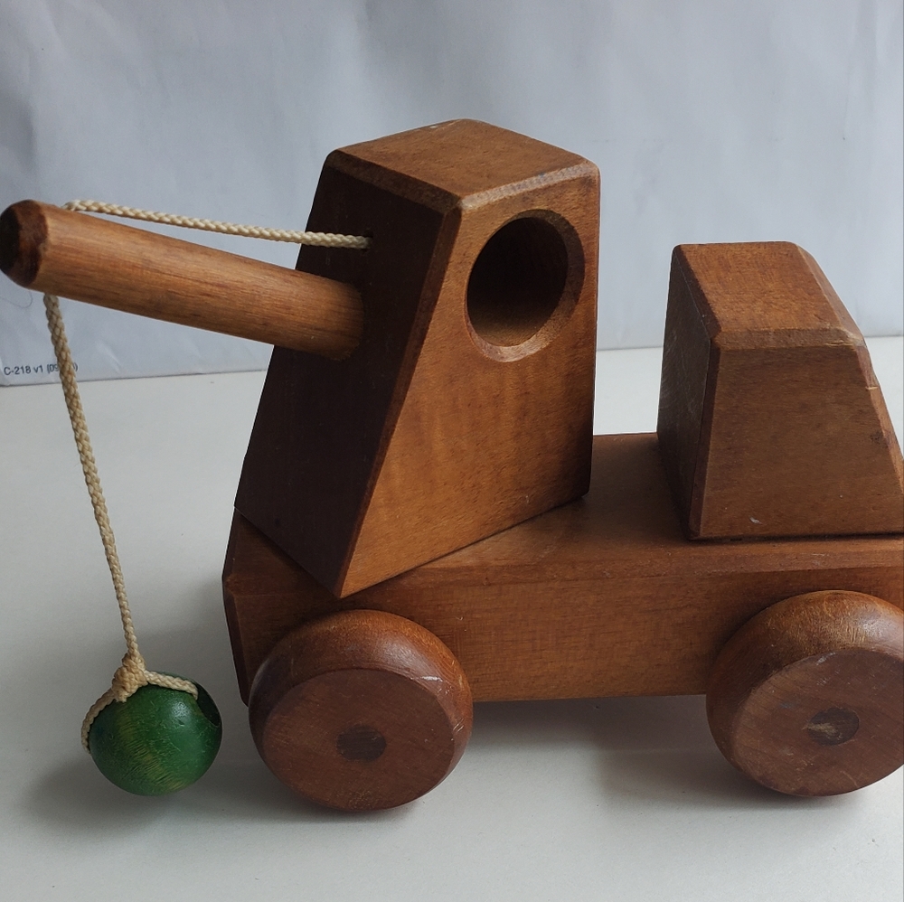 Marvelous Toy Works antique handmade wooden toy